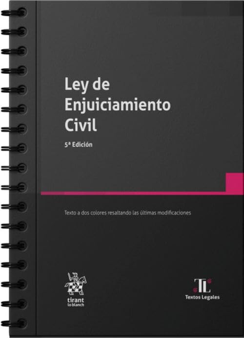 Libro: Ley de Enjuiciamiento Civil 5ª Edición con anillas