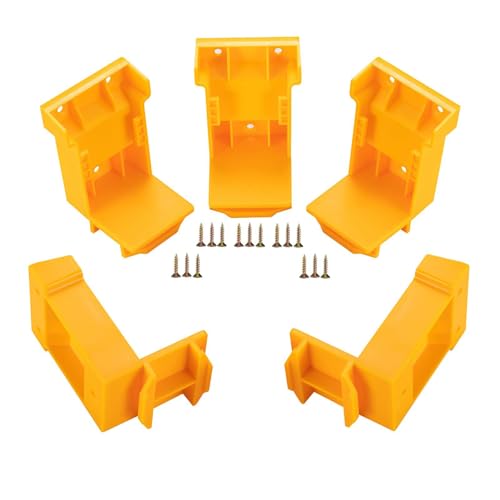 Soporte-para-herramientas-2-en-1,-compatible-con-taladro-Dewalt-de-20-V;-soporte-para-batería-DCB203,-DCB205-y-DCB200.-También-compatible-con-baterías-y-herramientas-Milwaukee-de-18-V-(5-unidades).