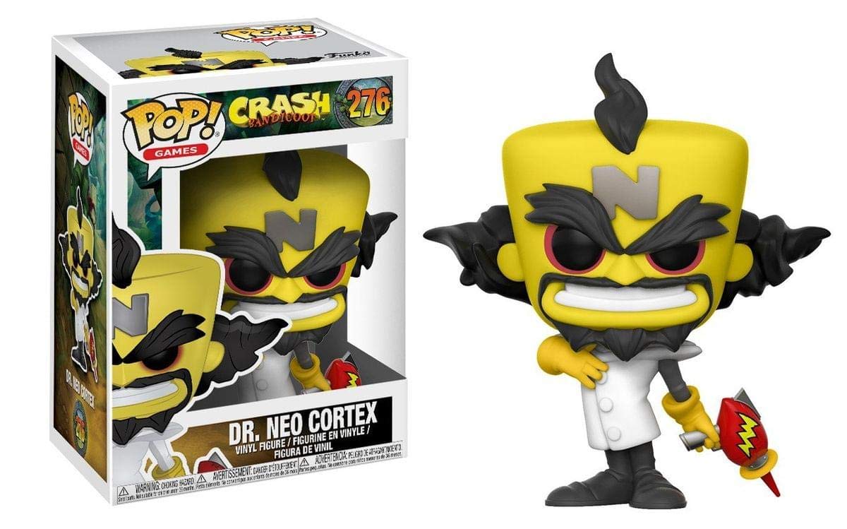 Funko Pop! Videojuegos: Crash Bandicoot Neo Cortex Collectible Figura