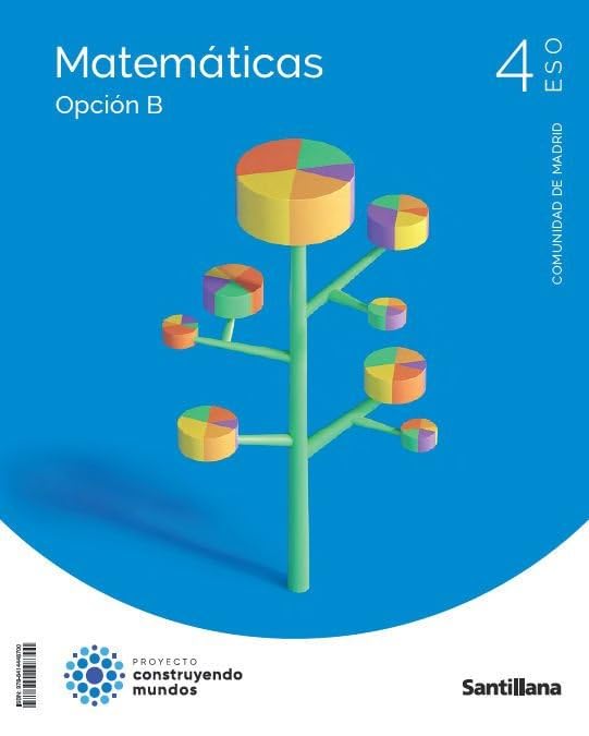 Libro: Matemáticas B 4ESO Madrid CM