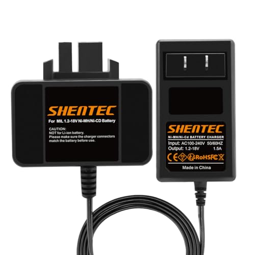 Cargador-Shentec-de-Ni-Cd/Ni-MH-de-1,2-18-V-48-59-0255.-Compatible-con-baterías-de-Ni-MH/Ni-Cd-deslizantes-48-11-2200,-48-11-2230,-48-11-1014,-48-59-0255,-48-11-1000-y-48-11-2232-(no-compatible-con-baterías-de-iones-de-litio).