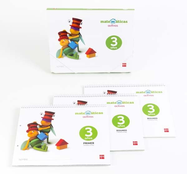 Libro: Matemáticas activas. 3 años