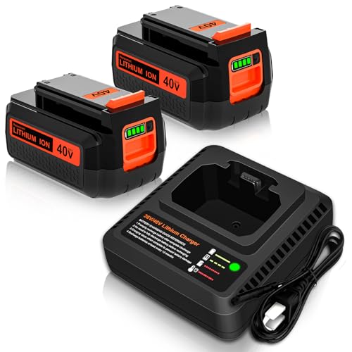 Paquete-de-2-baterías-de-repuesto-LBX2040-de-3000-mAh-y-40-V-con-cargador,-compatibles-con-la-batería-de-litio-Black-and-Decker-de-40-V-LBX2040,-LBXR36,-LBXR2036,-LST540,-LCS1240,-LBX1540-y-LST136W-(naranja).