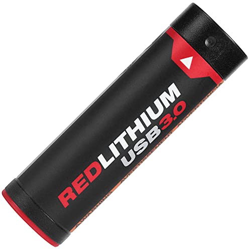 Ediorxeo-para-Milwaukee-48-11-2131-Batería-recargable-de-iones-de-litio-Redlithium-USB-3.0-Ah,-más-capacidad-que-brinda-hasta-un-20-por-ciento-más-de-tiempo-de-ejecución,-Dimensiones:-3-x-0.8-x-0.8-pulgadas.-Peso-0.12-libras.
