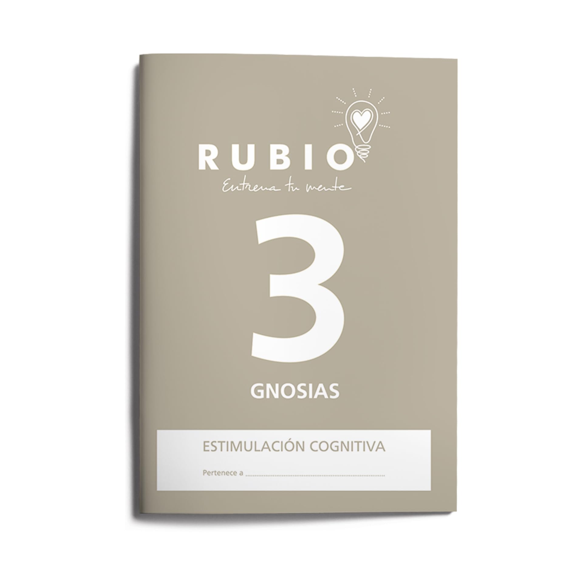 Libro: 3 Gnosias - Estimulación cognitiva | Personsa con deterioro moderado grave (Estimulación Cognitiva (gnosias))