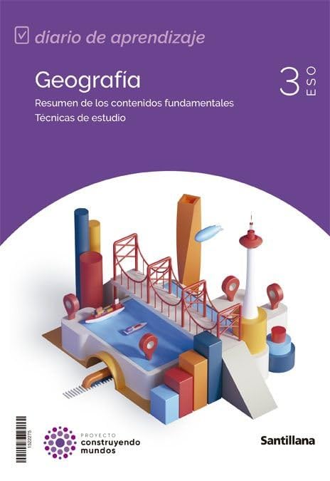 Libro: 3ESO GEOGRAFIA MEC CONSTRUYENDO MUNDOS SANTILLANA