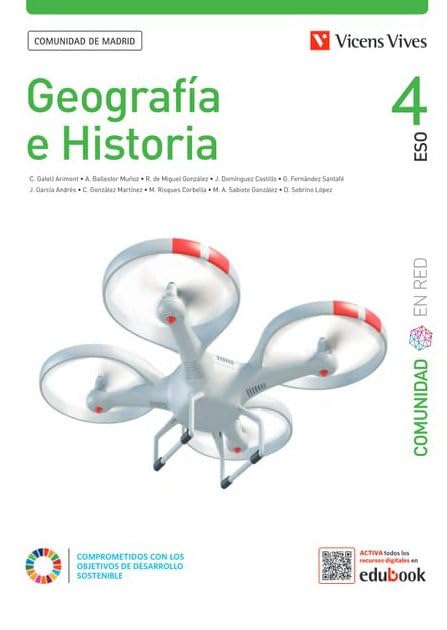 Libro: Geografía e Historia 4 + Separata. Comunidad de Madrid. (Comunidad en Red)