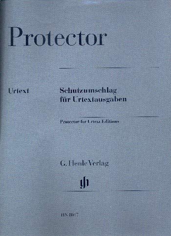Libro: Henle Protector for Urtext Editions (German and English Edition)