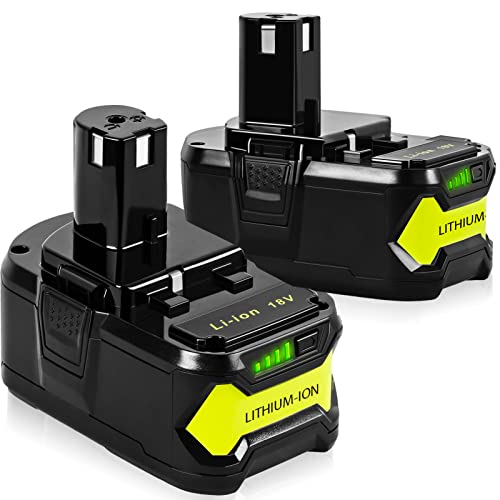 【Actualización】-Paquete-de-2-baterías-de-repuesto-CaliHutt-de-18-V-y-6,0-Ah-para-Ryobi-ONE+-Plus-de-18-V.-Batería-de-iones-de-litio-de-18-V-de-alta-capacidad-P102,-P104,-P105,-P106,-P108,-P107-y-P109-para-herramientas-eléctricas-inalámbricas.