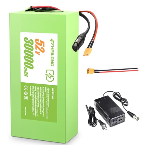 Batería-de-iones-de-litio-RANSYRI-de-52-V-y-30-Ah-|-BMS-de-40-A-y-carcasa-de-PVC-impermeable-|-Compatible-con-XT60/T-Plug-|-Compatible-con-sistemas-de-200-a-1500-W