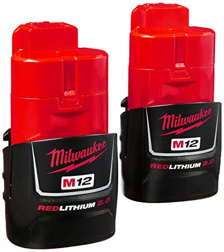 Milwaukee-(paquete-de-2)-48-11-2420-M12-REDLITHIUM-2.0-Paquetes-de-baterías-compactas