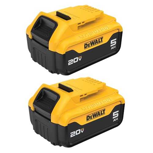 Batería-de-iones-de-litio-DEWALT-20V-MAX-5-Ah-(paquete-de-2)-(DCB205-2)