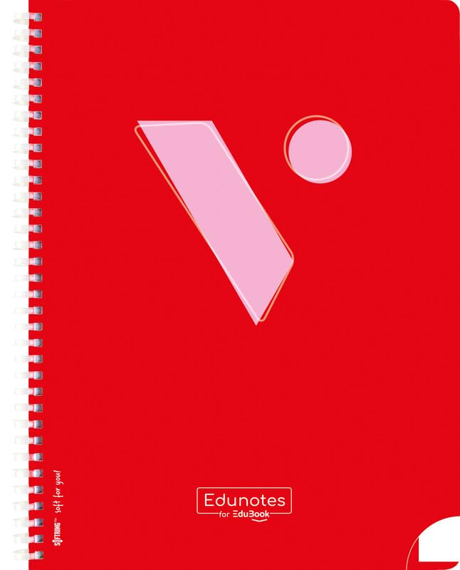 Libro: Vicens Vives - Cuaderno Espiral A4 Cuadricula Pautada de 4mm - Edunotes - 80 Hojas con Espiral Suave SOFTRING, Papel Extraopaco 80g - Libreta A4 ... Morado, Ideal para Zurdos - Hecho en España