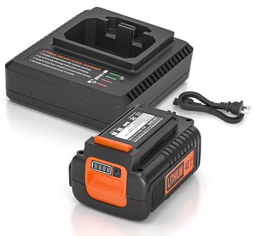 Batería-de-litio-de-repuesto-de-40-V-para-herramientas-Black-&-Decker-de-40-V.-Batería-de-iones-de-litio-de-40-V-de-alta-capacidad,-compatible-con-LBXR36,-LST140C,-LSW36,-LCC340C.-Incluye-cargador-de-batería-de-40-V.