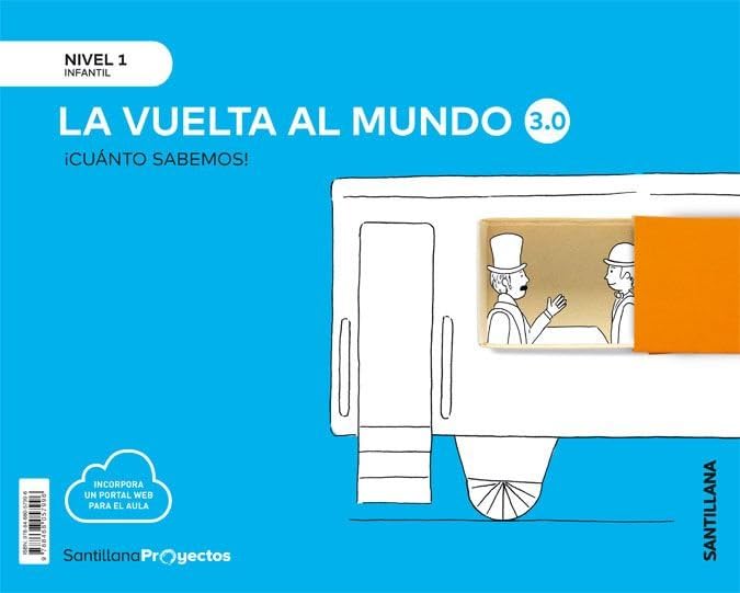 Libro: CUANTO SABEMOS NIVEL 1 LA VUELTA AL MUNDO 3.0