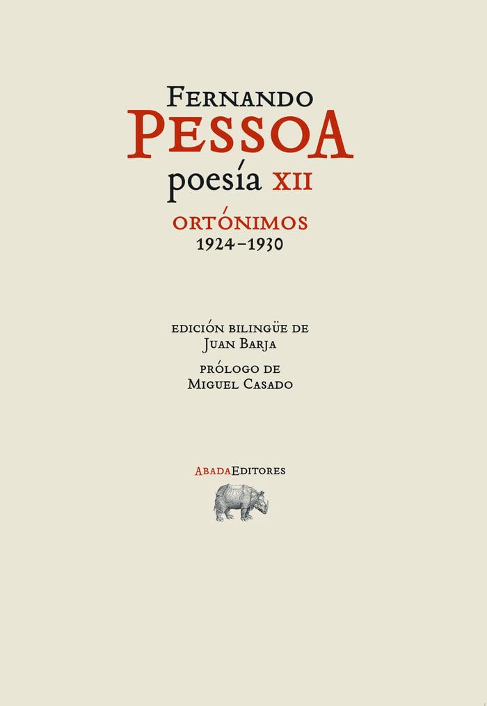 Libro: Poesía XII. Ortónimos 1924-1930 (Obras)