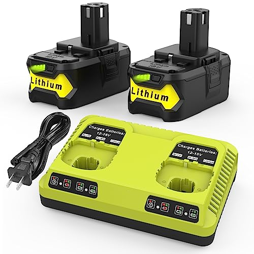 Energup---Paquete-de-2-baterías-P108-de-18-V-y-6,5-A-para-Ryobi-ONE+-de-litio-de-18-V-(P108,-P102,-P103,-P104,-P105,-P107,-P109,-P122-y-P190)-con-cargador-de-2-puertos.