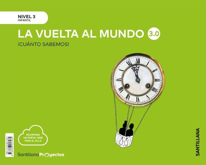 Libro: CUANTO SABEMOS NIVEL 3 LA VUELTA AL MUNDO 3.0