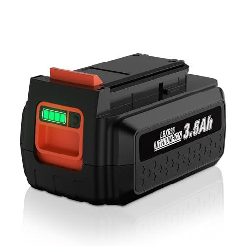 Batería-de-repuesto-de-3500-mAh-y-40-V-para-Black-and-Decker,-batería-de-iones-de-litio-de-40-V-LBX2040-LBX36-LBXR2036,-batería-de-40-V-compatible-con-herramientas-eléctricas-inalámbricas-Black-and-Decker,-serie-MAX-de-40-V.
