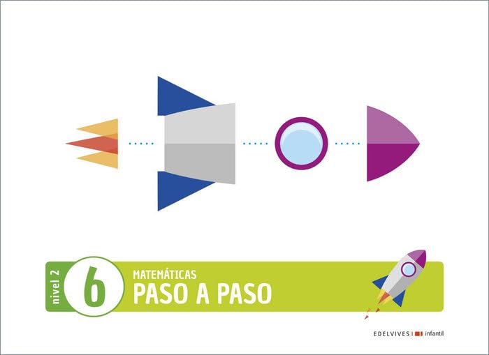 Libro: Proyecto Matemáticas Paso a paso - Nivel 2. Cuaderno 6
