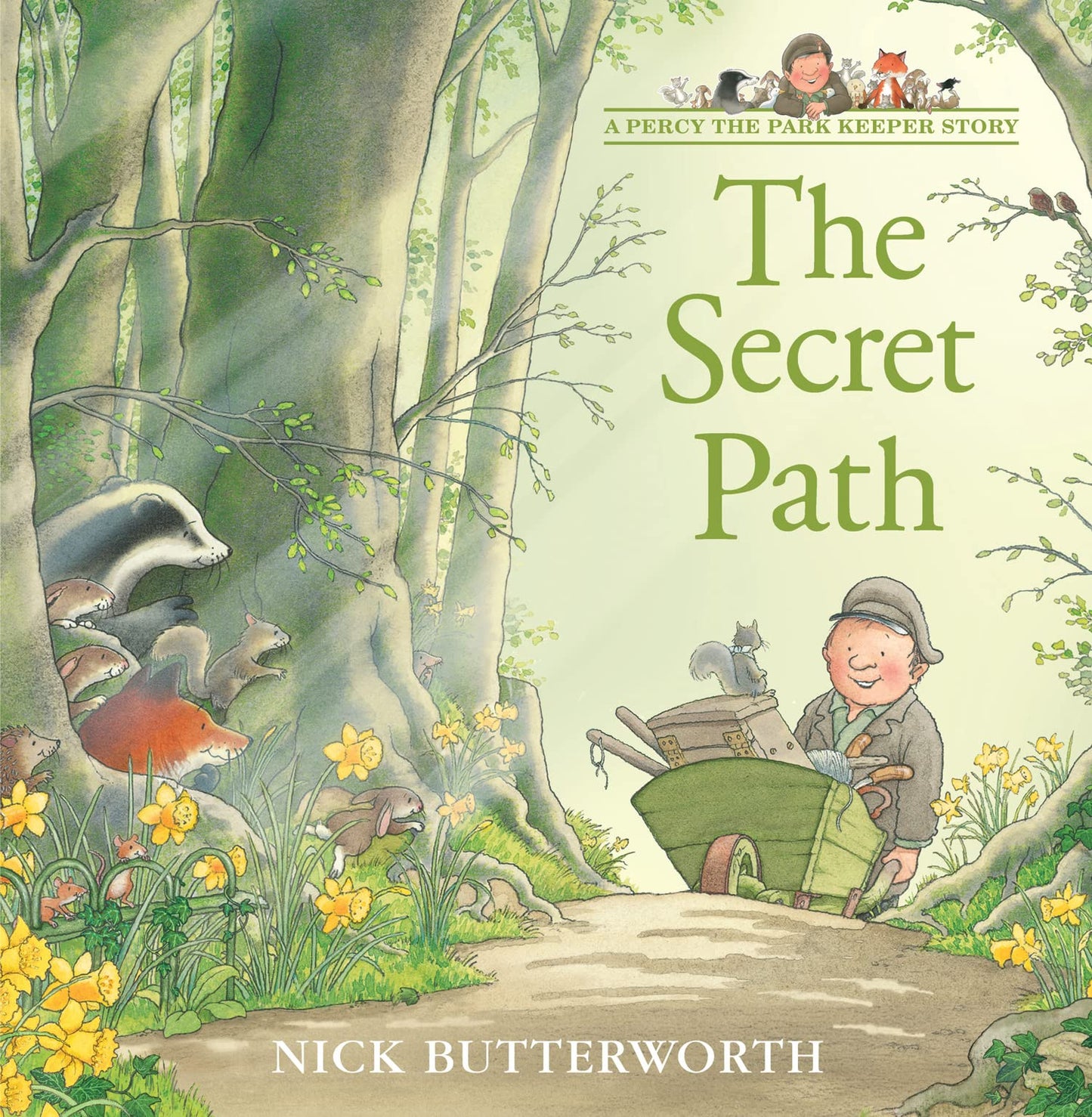 Libro: The Secret Path: An enchanting animal adventure picture book for toddlers ages 1-3 (A Percy the Park Keeper Story)