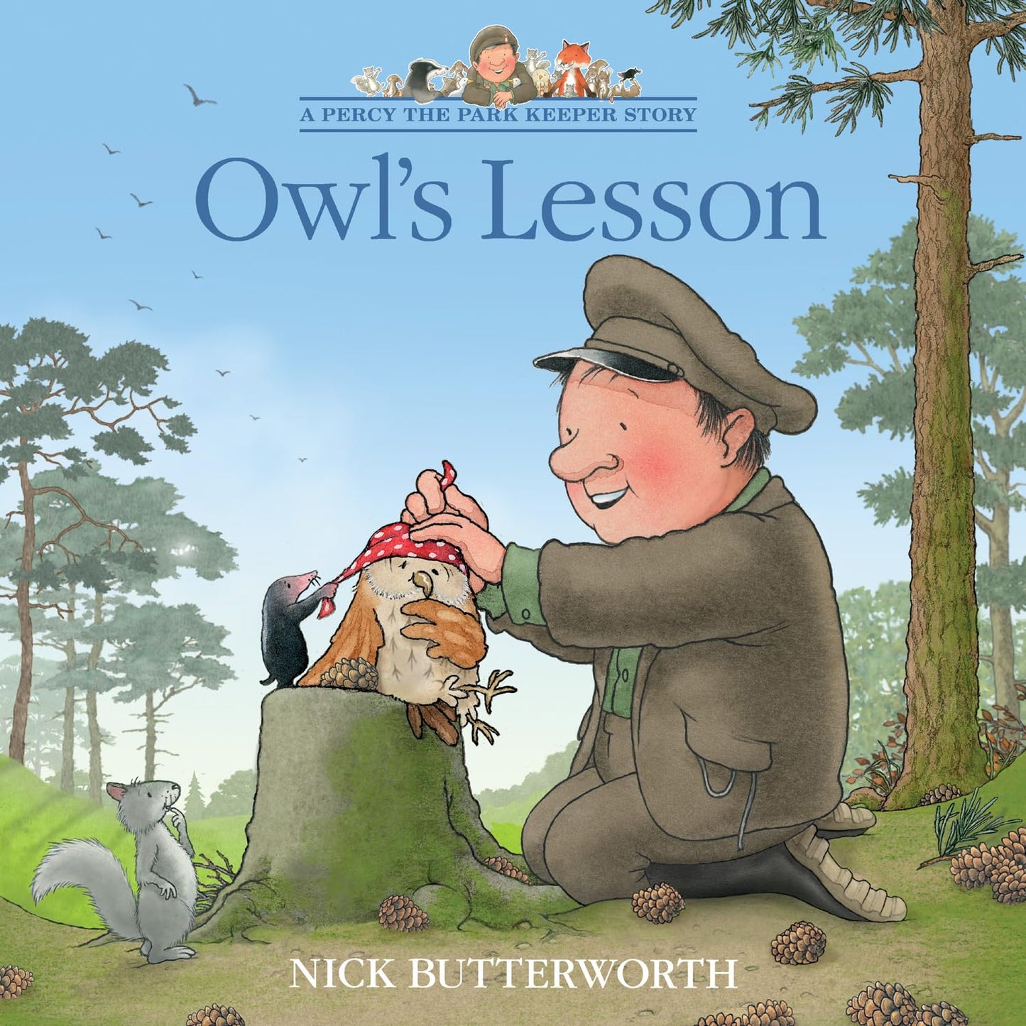 Libro: Owl’s Lesson: A funny illustrated children’s picture book about Percy the Park Keeper from the bestselling creator of One Snowy Night (A Percy the Park Keeper Story)