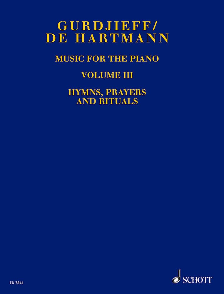 Libro: Music for the Piano Volume III: Hymns, Prayers and Rituals