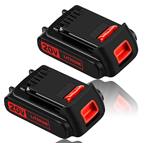 Batería-de-litio-para-herramientas-inalámbricas-Munikind-de-3.0-Ah,-compatible-con-Black-and-Decker-20-V-máx.-LB20-LBX20-LST220-LBXR20B-2-LB2X4020-(paquete-de-2)