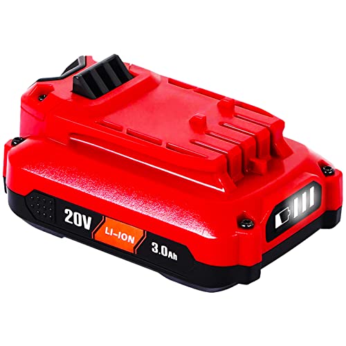 Batería-de-repuesto-TenHutt-【Li-ion-de-actualización】-de-20-V-y-3,0-Ah-para-Craftsman-20-V-V20-de-iones-de-litio-CMCB205-CMCB204-CMCB206-CMCB202-CMCB201-de-20-V-para-herramientas-eléctricas-inalámbricas