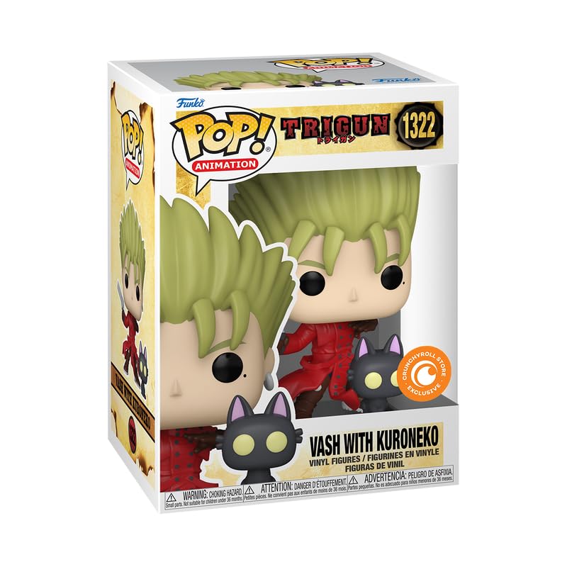 Funko Pop: Pop! Animation: VASH The Stampede with Kuroneko