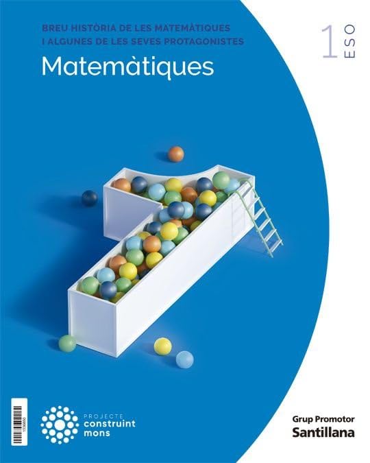 Libro: MATEMATIQUES 1 SEC CONSTRUINT MONS