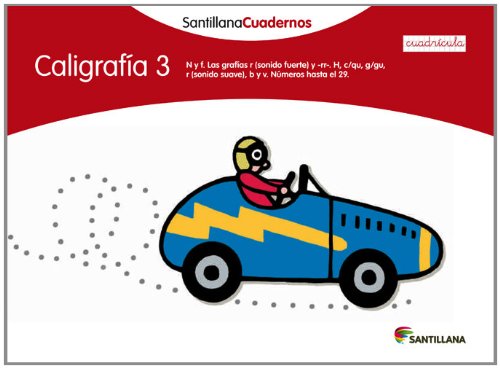 Libro: CALIGRAFIA 3 CUADRICULA SANTILLANA CUADERNOS