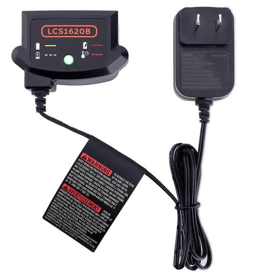 Cargador-Biswaye-LCS1620B-compatible-con-baterías-de-litio-Black-&-Decker-de-20-V.-Compatible-con-baterías-de-iones-de-litio-Black-&-Decker-de-20-V-máx.-LBXR20,-LBXR20-OPE2,-LBXR2020-OPE,-LB2X3020-OPE,-LB2X4020.