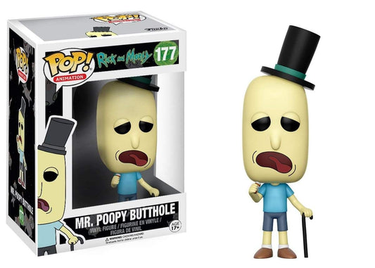 Funko POP Animation Rick and Morty Mr. Poopy Butthole Figura de Acción