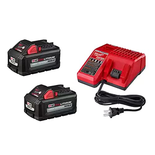 Kit-de-inicio-Milwaukee-M18-de-18-voltios-con-iones-de-litio-de-alto-rendimiento,-dos-baterías-de-6-Ah-y-cargador-(48-59-1862S)