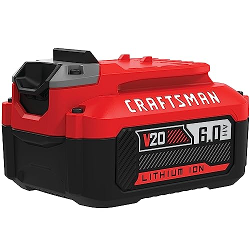 Batería-de-iones-de-litio-para-herramientas-eléctricas-CRAFTSMAN-V20-de-6-Ah-(CMCB206)