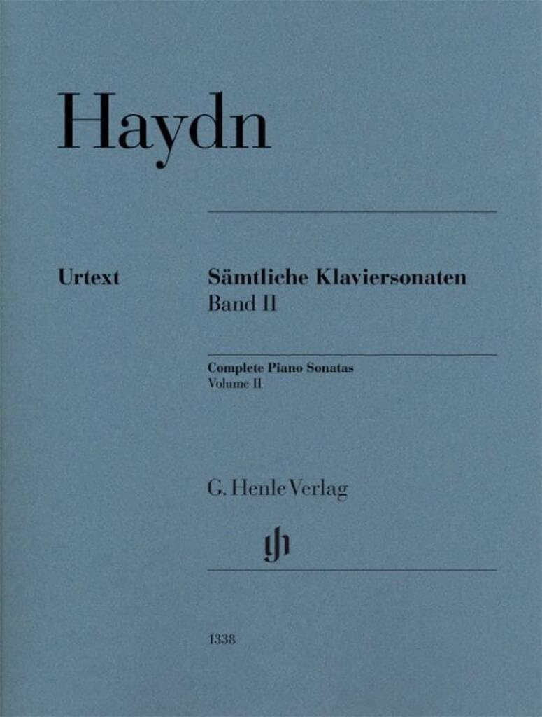 Libro: Joseph haydn : integrale des sonates pour piano volume 2: Instrumentation: Piano solo