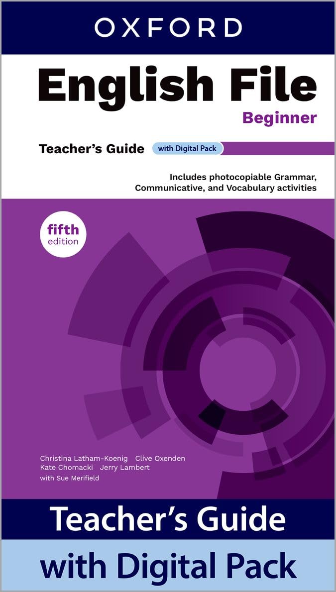 Libro: English File 5th Edition A1. Teacher's Guide + Digital MultiPack