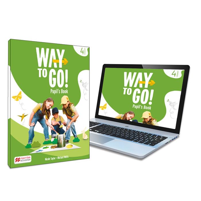 Libro: Way to Go! 4 Pupil's Book: libro de texto de inglés impreso con acceso a la versión digital