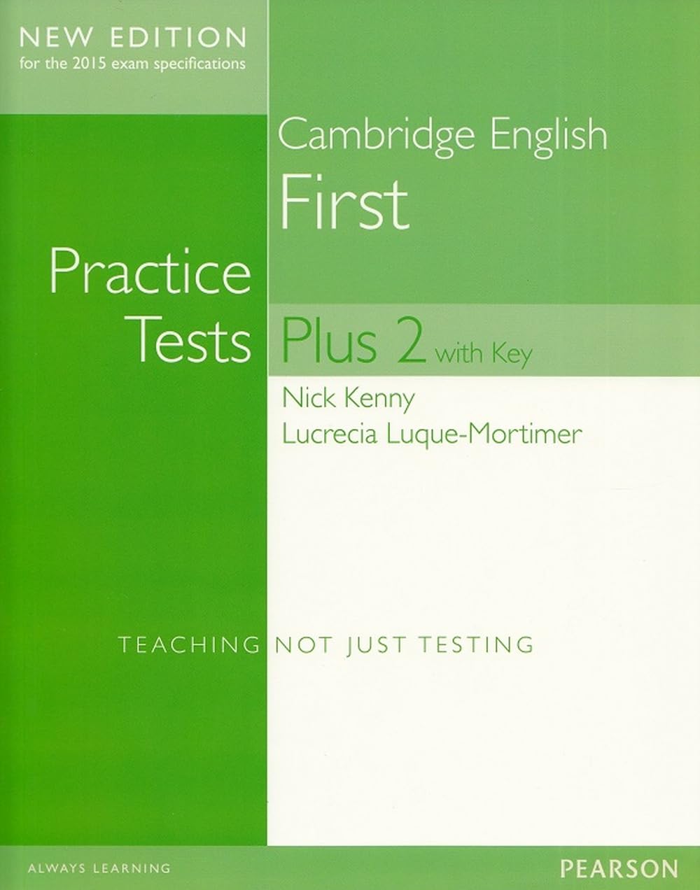 Libro: Cambridge First Volume 2 Practice Tests Plus New Edition Students' Book with Key