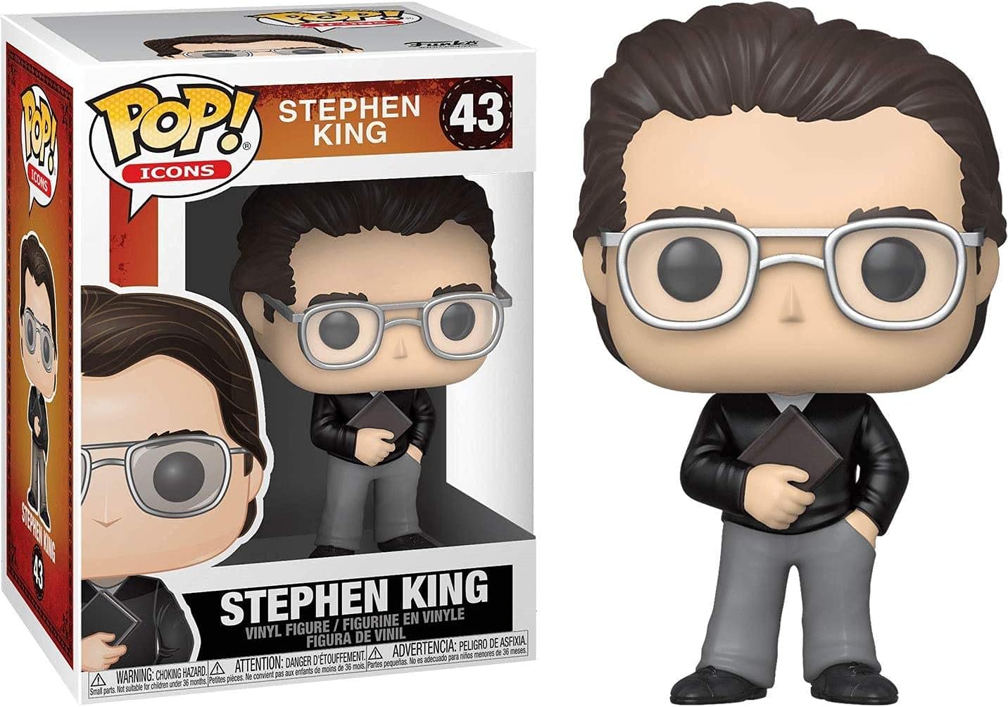 Funko Pop! Íconos: Stephen King, Multicolor