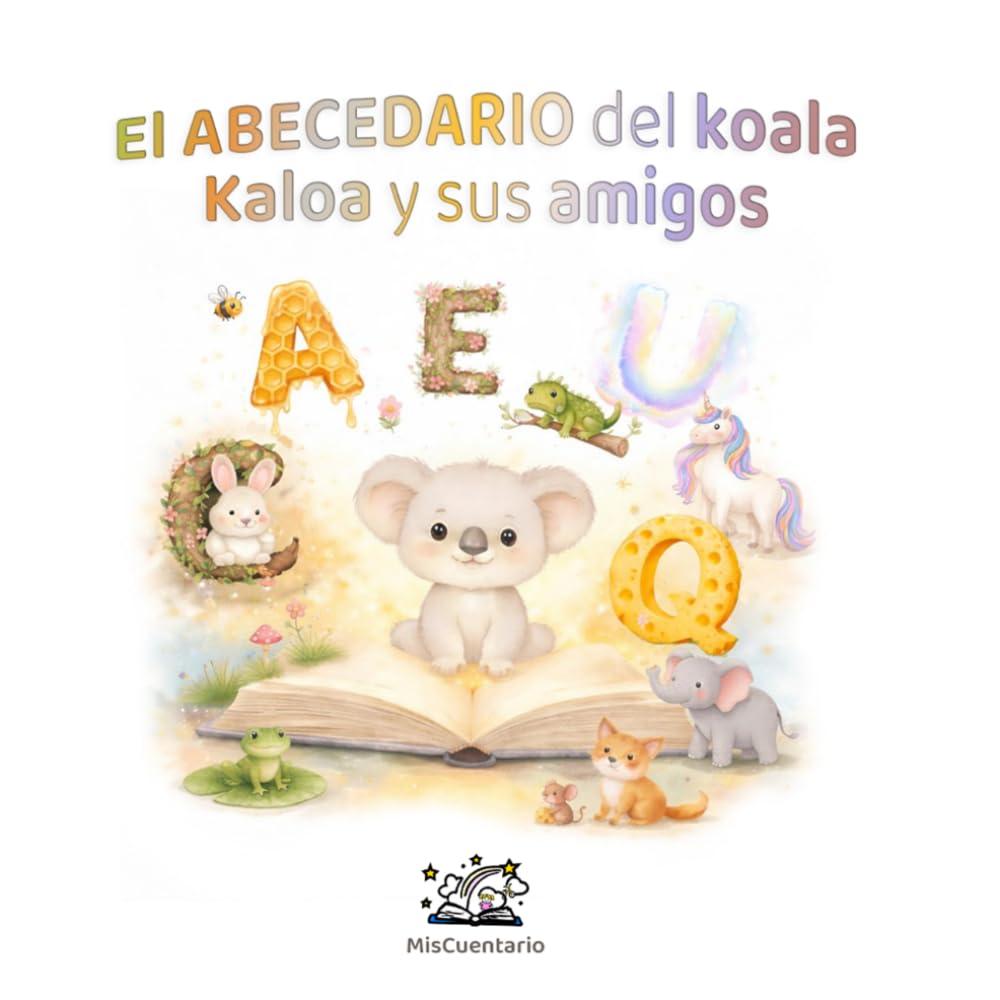 Libro: El abecedario del Koala y sus amigos: Aprende letras y vocabulario jugando (3–6 años) (Primeros aprendizajes con el koala Kaloa)