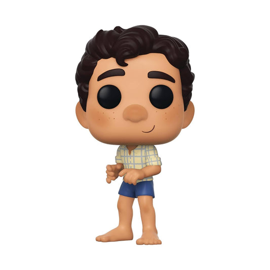 Funko POP Pop! Disney: Luca – Luca (Human) Figura de Vinilo, 3.75 Pulgadas, Multicolor