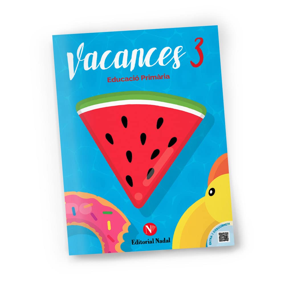 Vacances 3r Primària – Quadern d'Estiu amb Llengua, Matemàtiques, Anglès i Medi | Amb Solucionari i Vídeos Educatius | 8 a 9 Anys