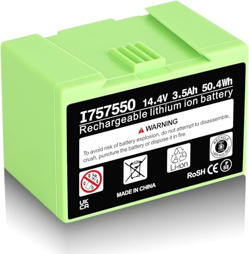 Batería-de-repuesto-de-iones-de-litio-de-14,4-V-y-3500-mAh-para-aspiradoras-iRobot-Roomba-i7,-i7158,-i7+,-i3,-i3150,-i3+-y-i4.
