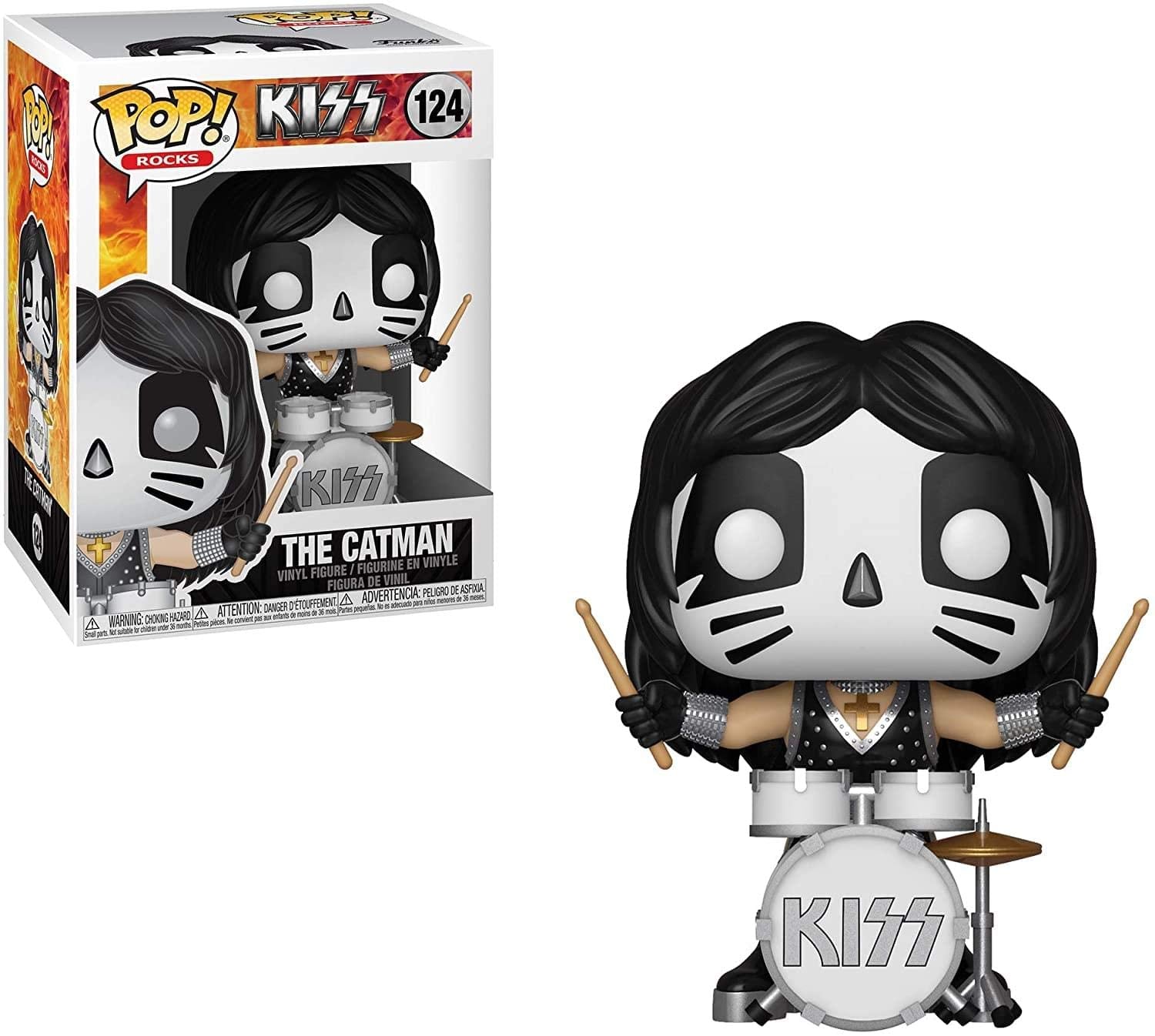 Funko Pop! Música: Kiss- Catman, Multicolor