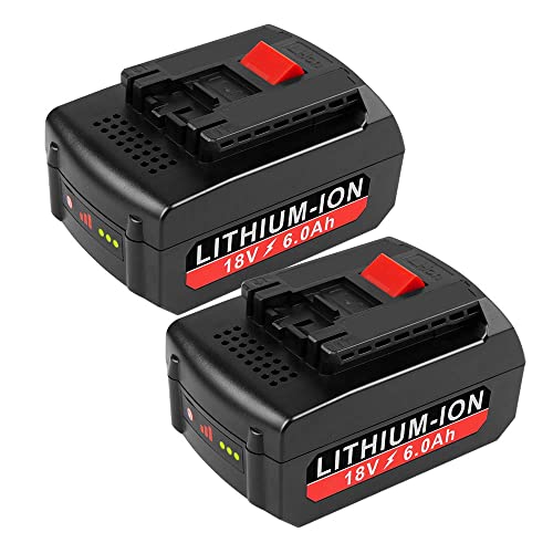 [Paquete-de-2]-Batería-de-18-V-y-6.0-Ah-de-alto-rendimiento-para-Bosch,-batería-de-litio-de-18-V,-BAT609,-BAT609G,-BAT610G,-BAT611,-BAT612,-BAT618,-BAT618G,-BAT619,-BAT619G,-BAT622,-BAT620