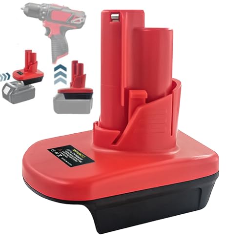 Adaptador-de-batería-para-herramientas-Milwaukee-M12-de-12-V,-MT18M12-para-Makita-18-V-Li-ion-BL1850-BL1860-Convertidor-de-batería-para-herramientas-inalámbricas-Milwaukee-M12-de-12-V