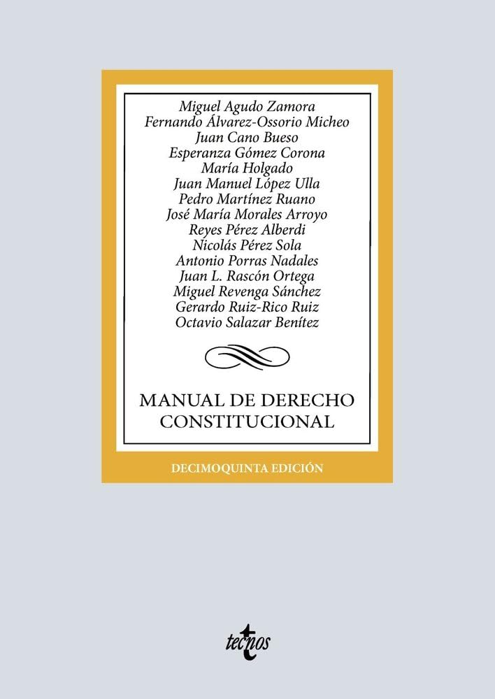 Libro: Manual de Derecho Constitucional
