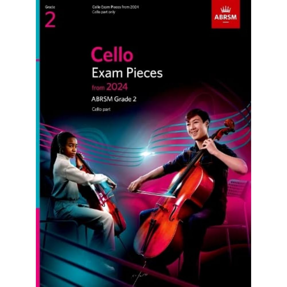 Libro: Cello Exam Pieces from 2024, ABRSM Grade 2, Cello Part